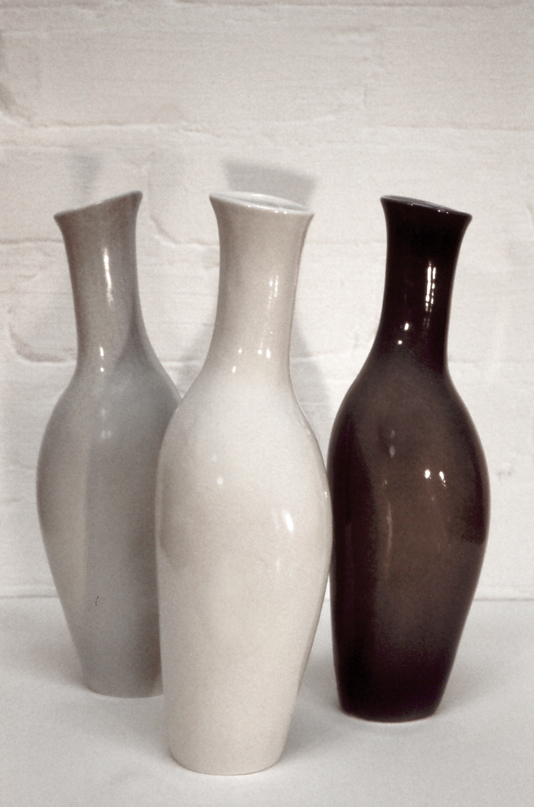 Asymmetrical Vases Trio